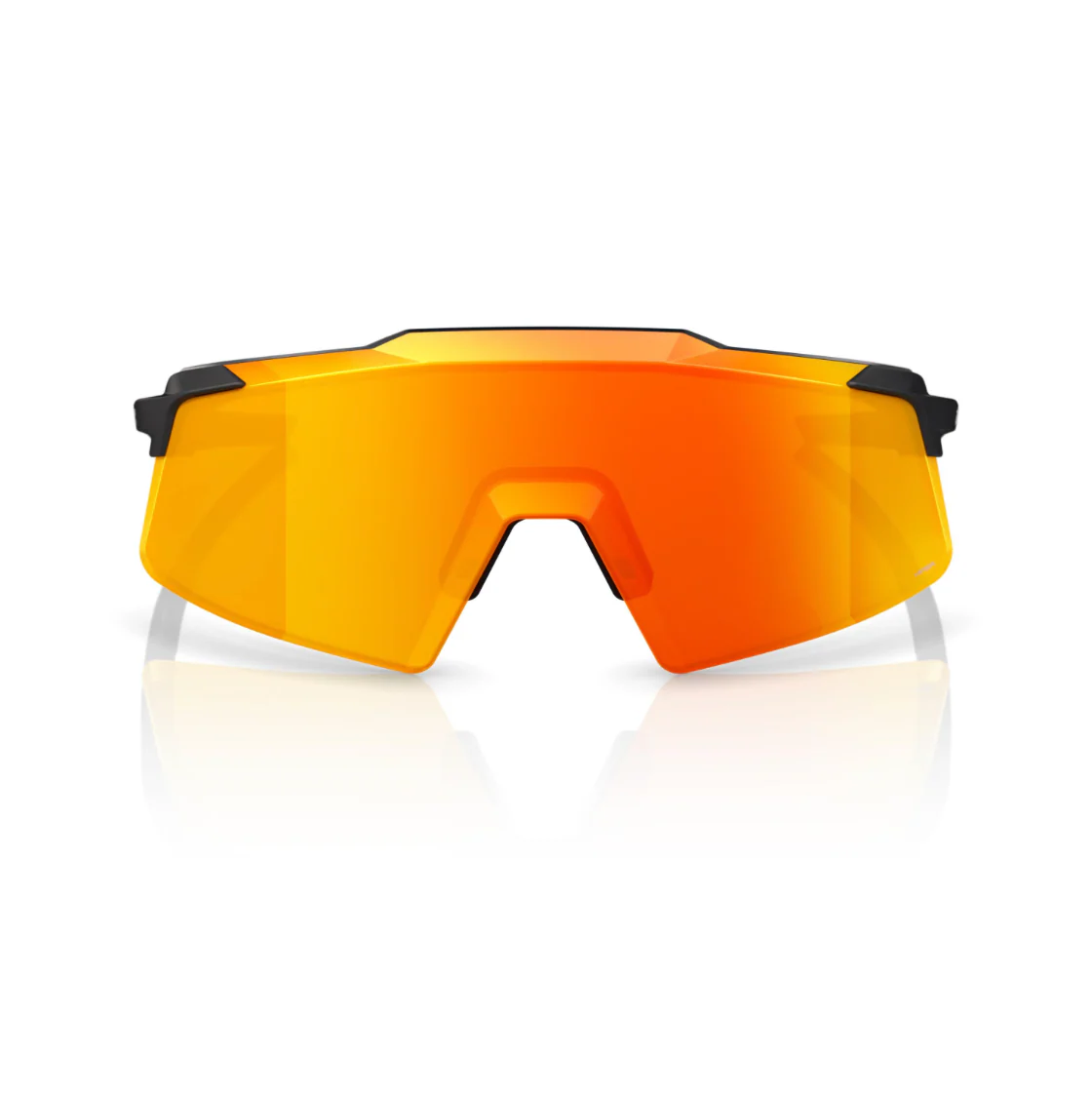 100% Aerocraft - Soft Tact Black - HiPER Red Multilayer Mirror Lens - Image 2