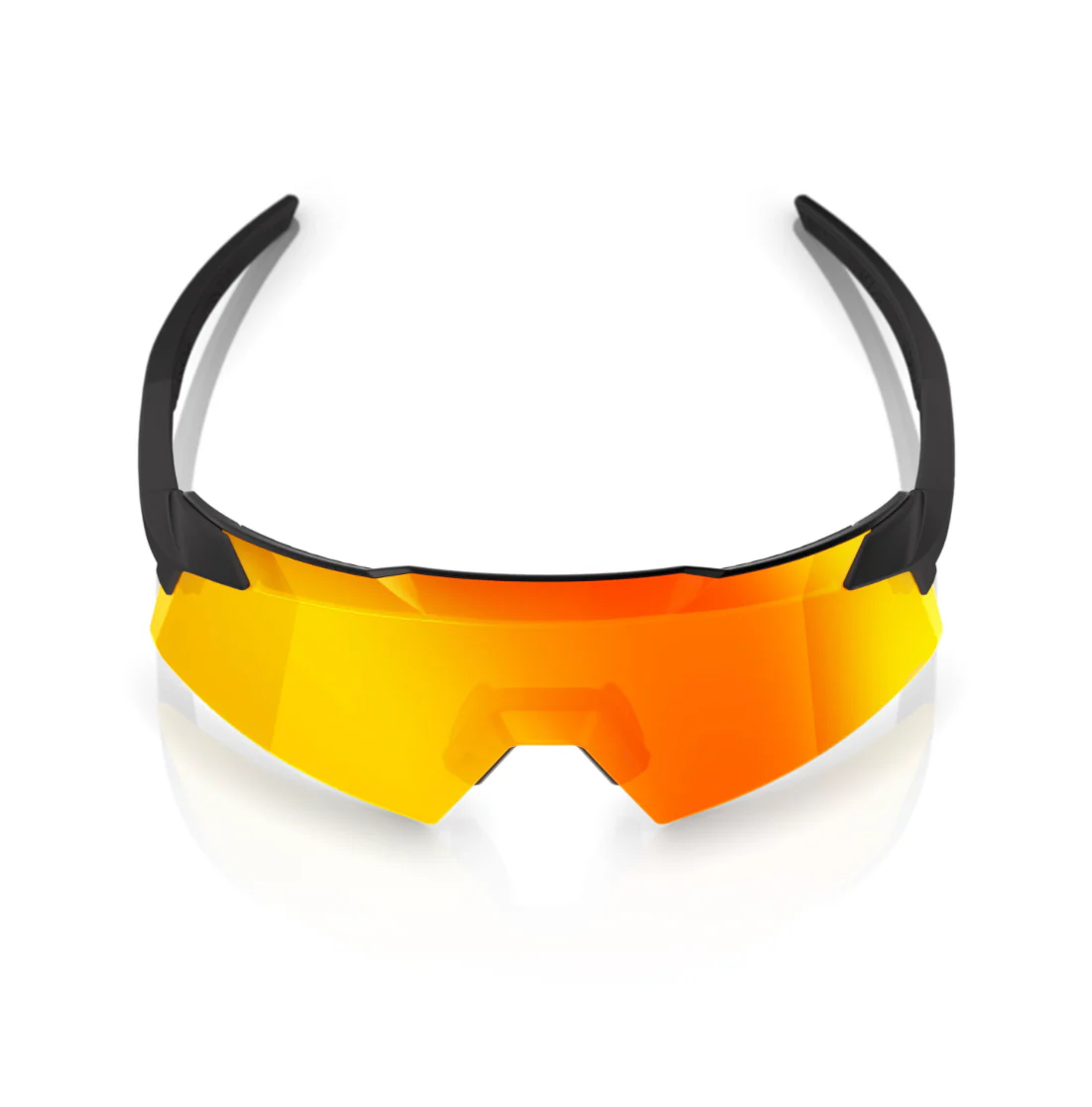 100% Aerocraft - Soft Tact Black - HiPER Red Multilayer Mirror Lens - Image 3