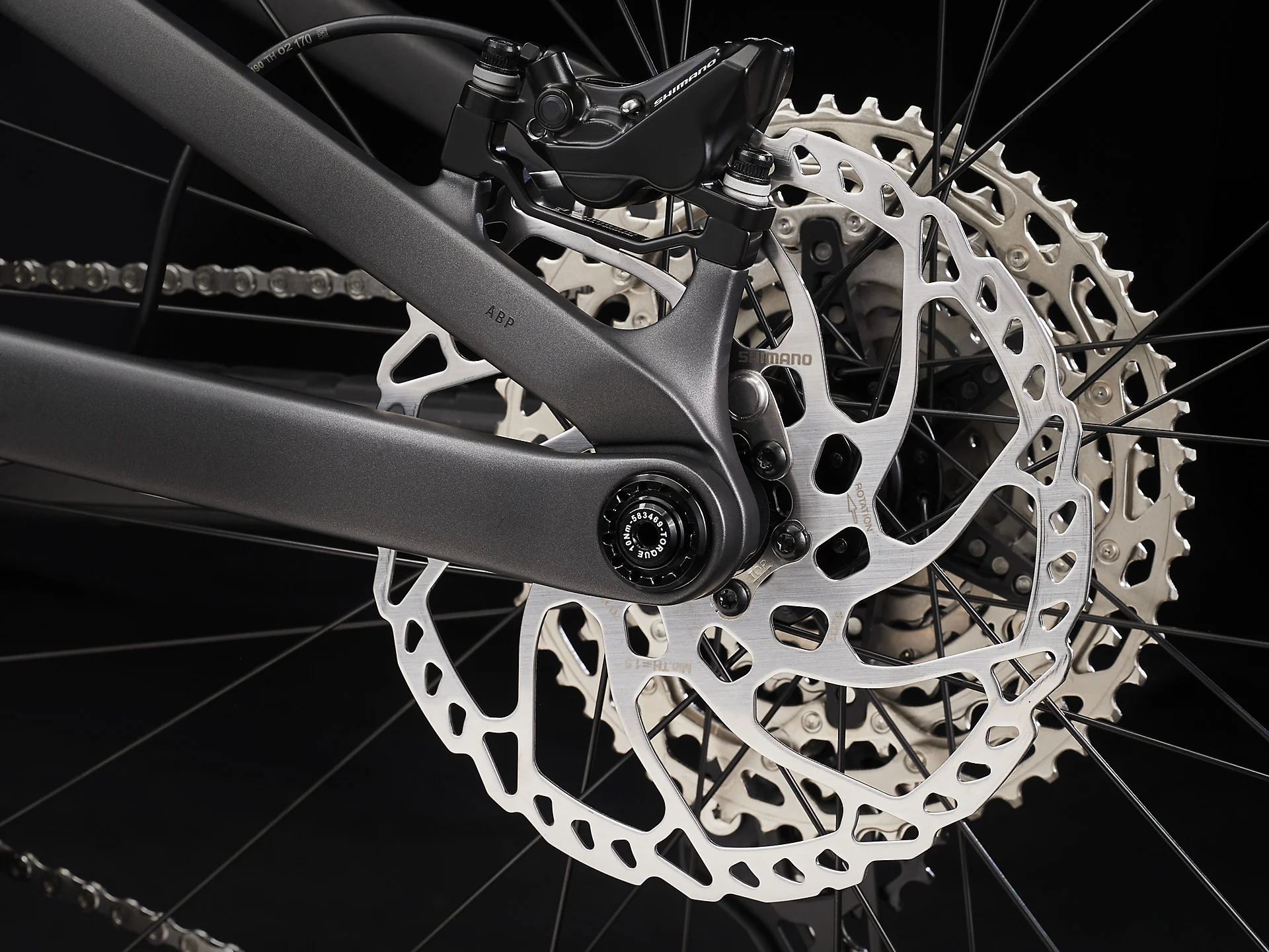 2025 Trek Fuel EXe 9.5 - Matte Dnister Black - Image 11